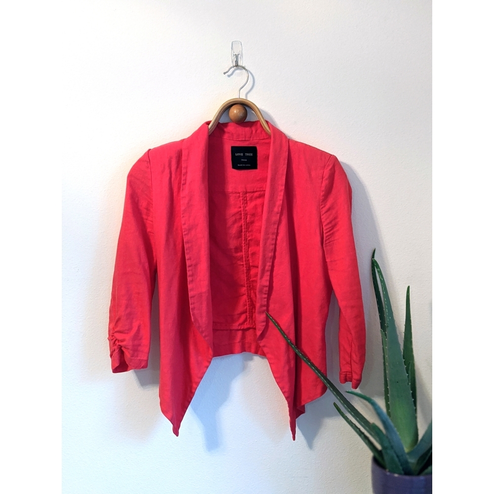 Pink blazer